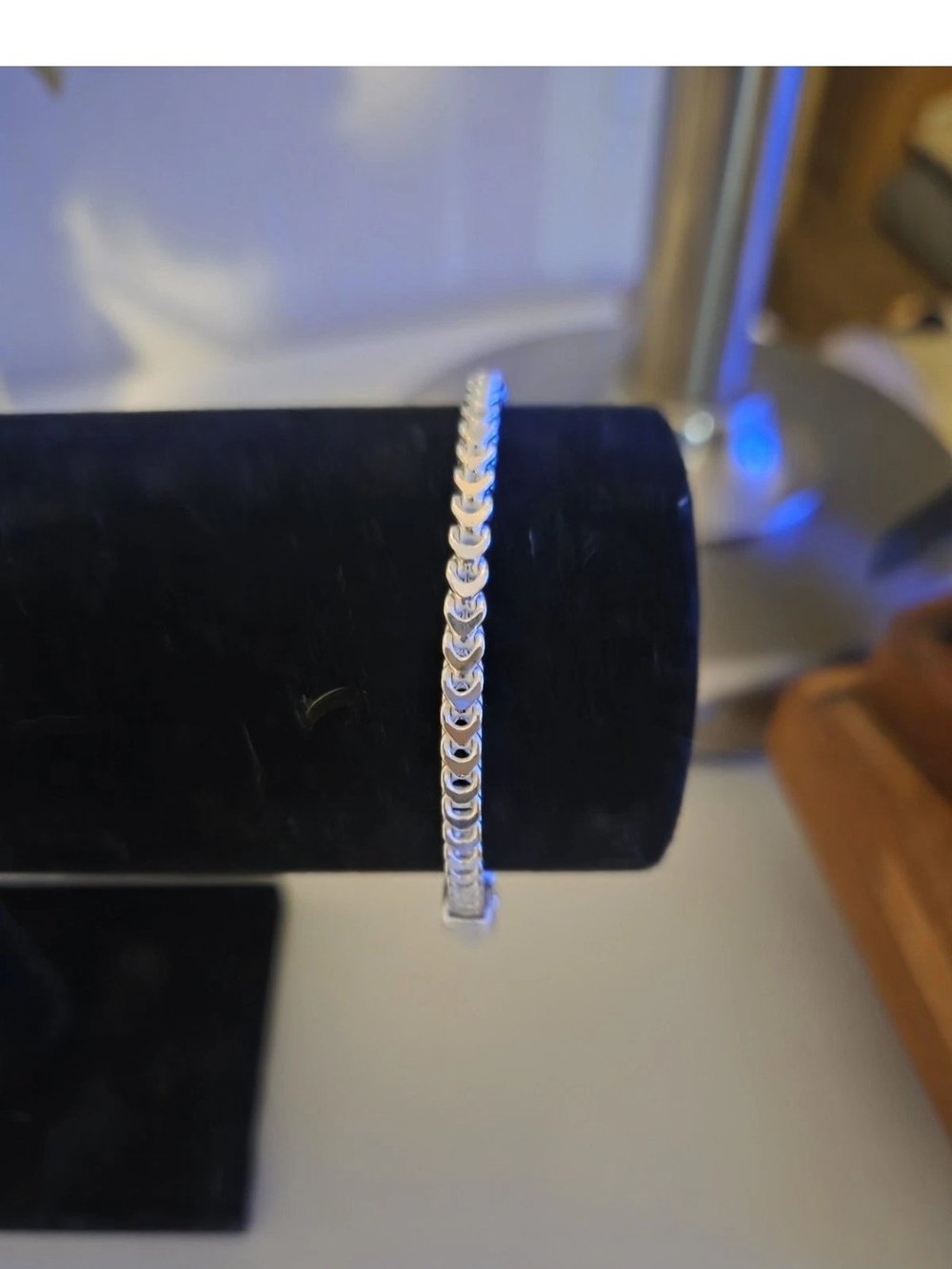 925 Sterling Silver 7.1/2in 3.5mm Thick Franco Braclet